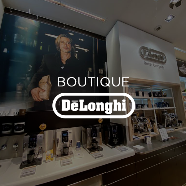 Showroom officiel des marques Kenwood et De Longhi